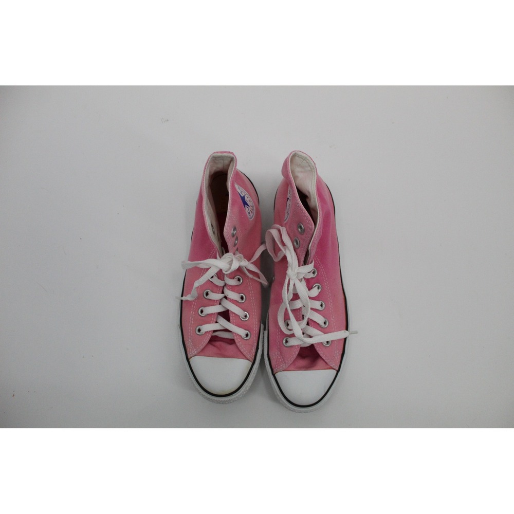 Converse Chuck Taylor All Star High Top Pink Canvas Sneakers Mens 7.5 Womens 9.5